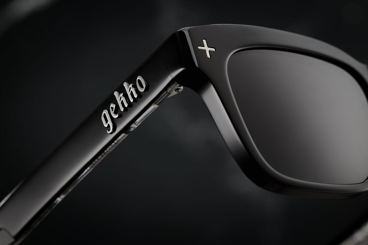 IL CAPO detail, gekko emblem and cross inlay